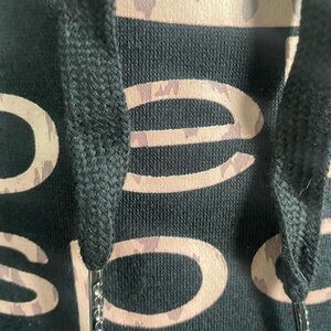 Bebe Sport Black Hoodie with Logo